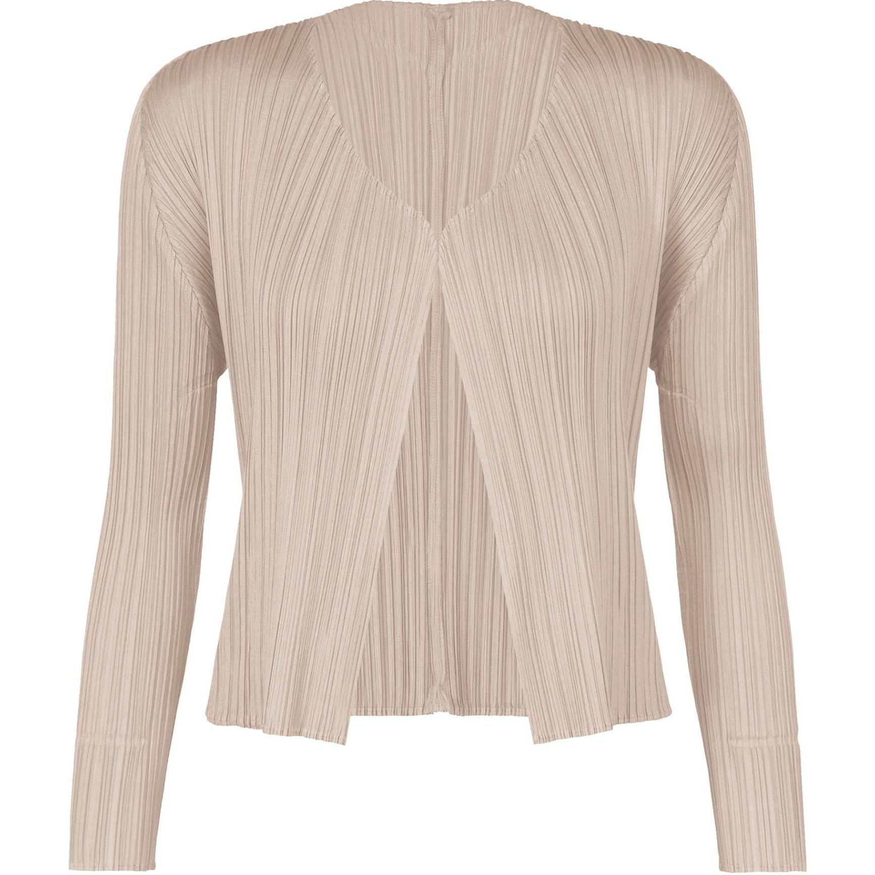 

FW24 Трикотаж Женская Бежевая PLEATS PLEASE ISSEY MIYAKE
