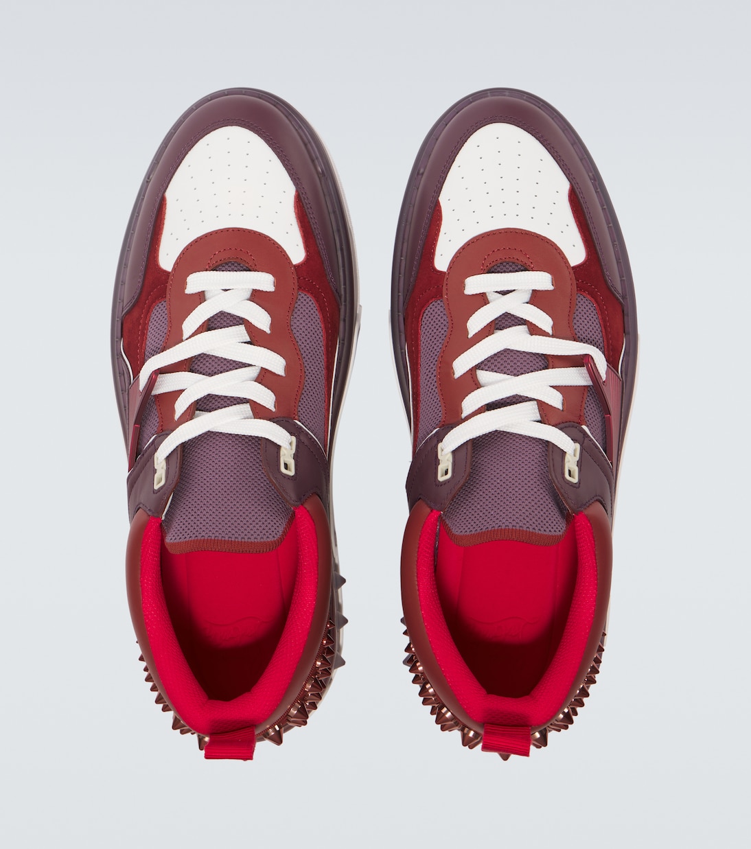 Кроссовки Astroloubi из декорированной кожи Christian Louboutin, Groovy/Brownie — фото 4