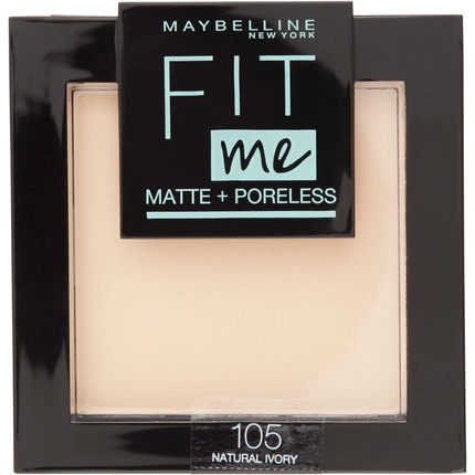 

Матовая пудра Fit Me + Poreless 105 Natural, Maybelline New York