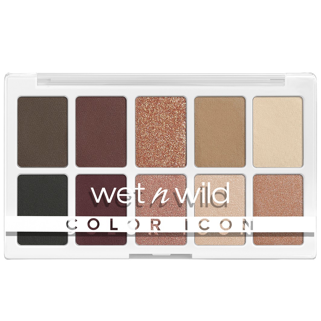 

Тени для век color icon 10-pan palette - nude awakening Wet N Wild, вес 12 гр.