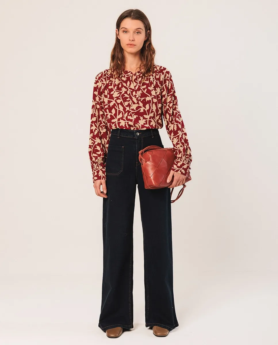 

Женские длинные джинсы Indi & Cold, темно-синий