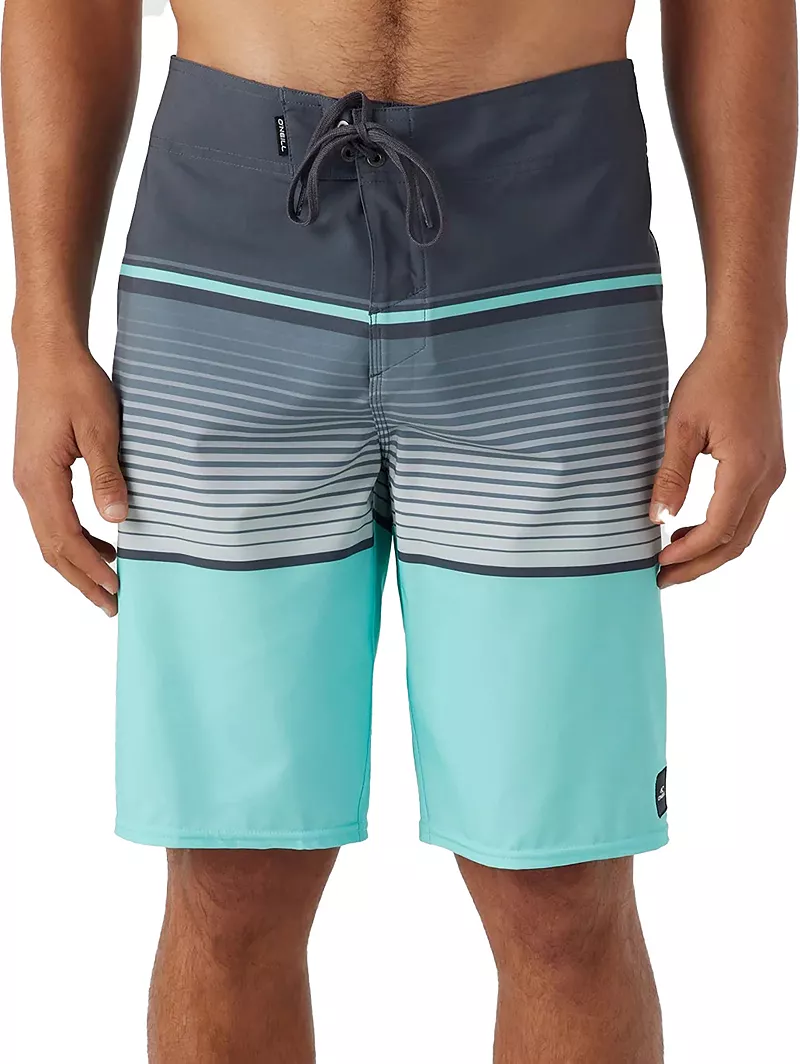 

Мужские быстросохнущие шорты O'Neill Lennox Stripe, 21 дюйм, бирюзовый