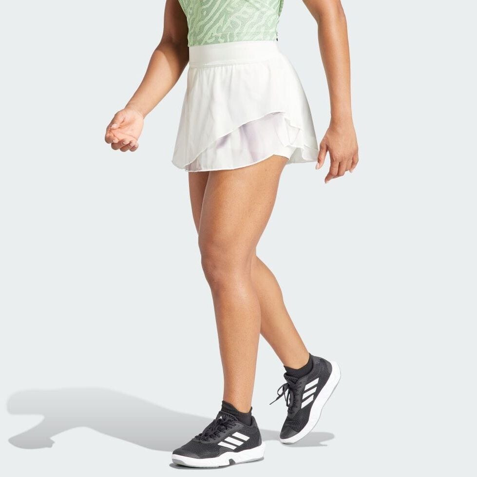 AEROREADY Повседневная юбка женская белая Adidas — фото 2