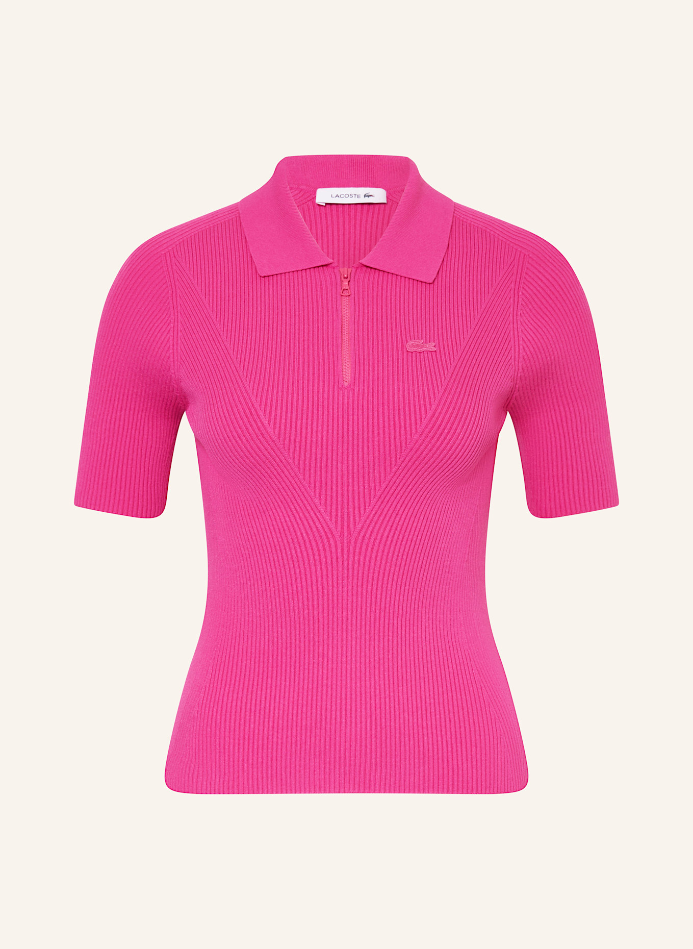 

Трикотажная рубашка Lacoste, фуксия