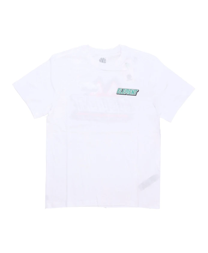 

Футболка для активного отдыха, оптически белый цвет, короткий рукав Element, белый