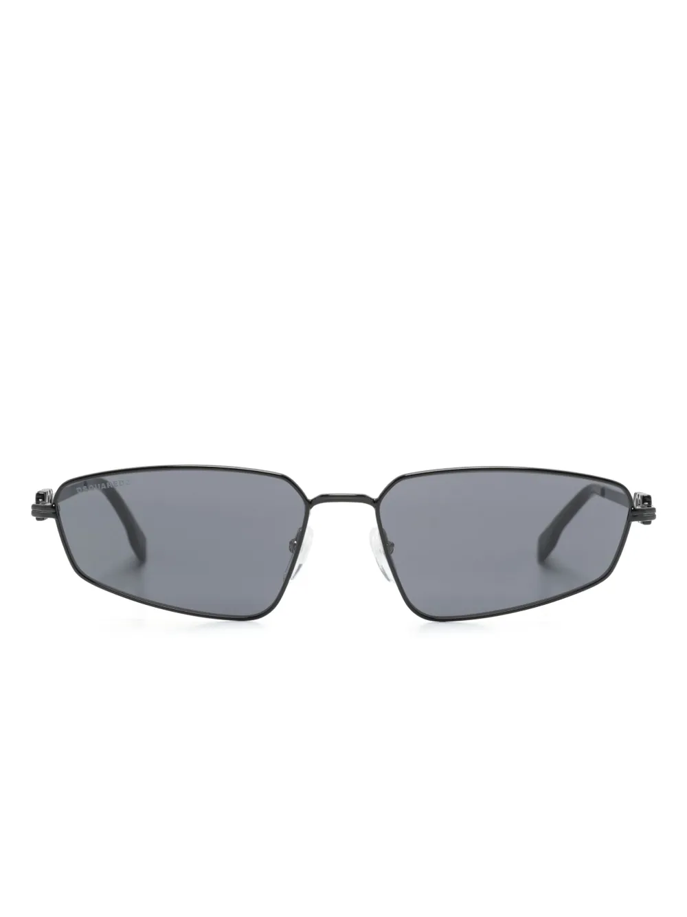 

Солнцезащитные очки Icon в геометричной оправе DSQUARED2 EYEWEAR, черный