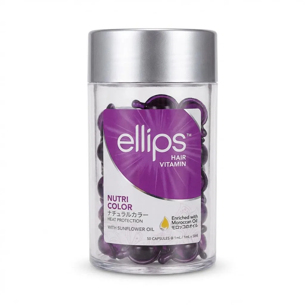 Витамины для окрашенных волос Ellips Hair Vitamin Nutri Colour Alibooster