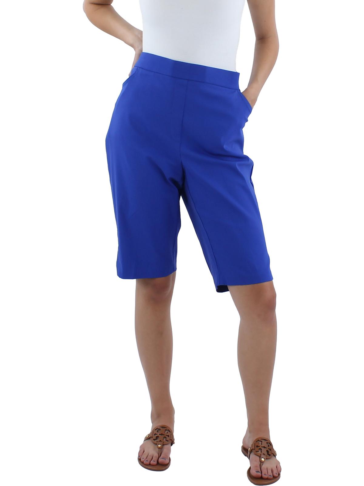 

Шорты-бермуды для женщин Allure Modern Fit Slimming Alfred Dunner, фиолетовый