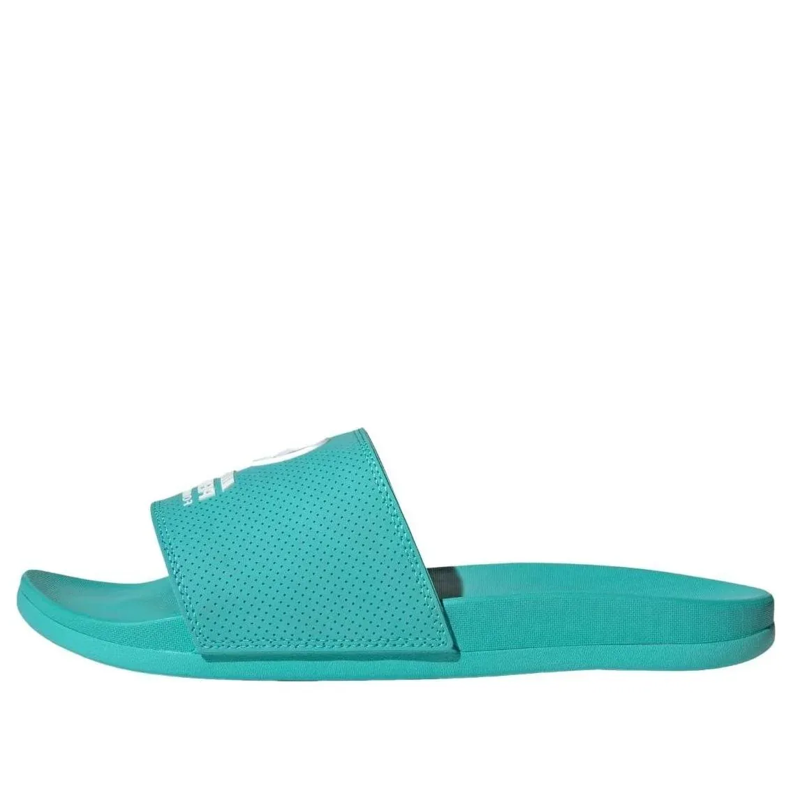 Слайды Adidas Adilette Comfort Mercedes AMG Petronas F1 'Semi Mint Rush', бирюзовый