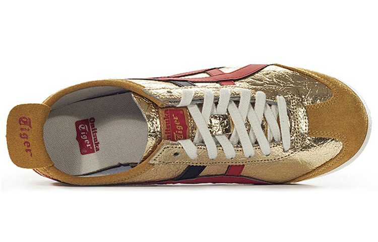 MEXICO 66 Кроссовки унисекс с низким верхом, золотистые/красные/черные Onitsuka Tiger — фото 3