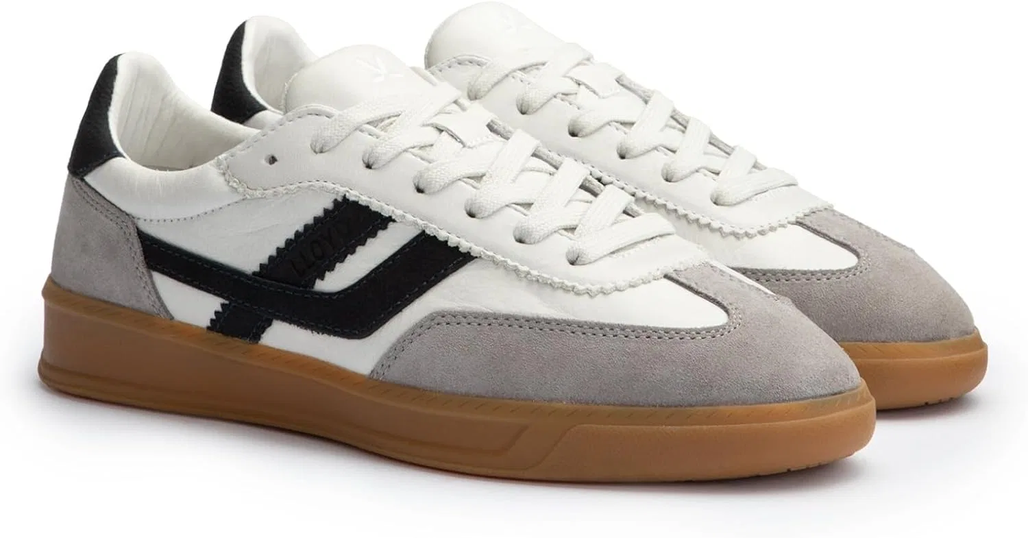 Мужские низкие кроссовки LLOYD Brava, Offwhite Navy — фото 2