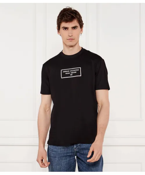 

Футболка Regular fit Armani Exchange, черный