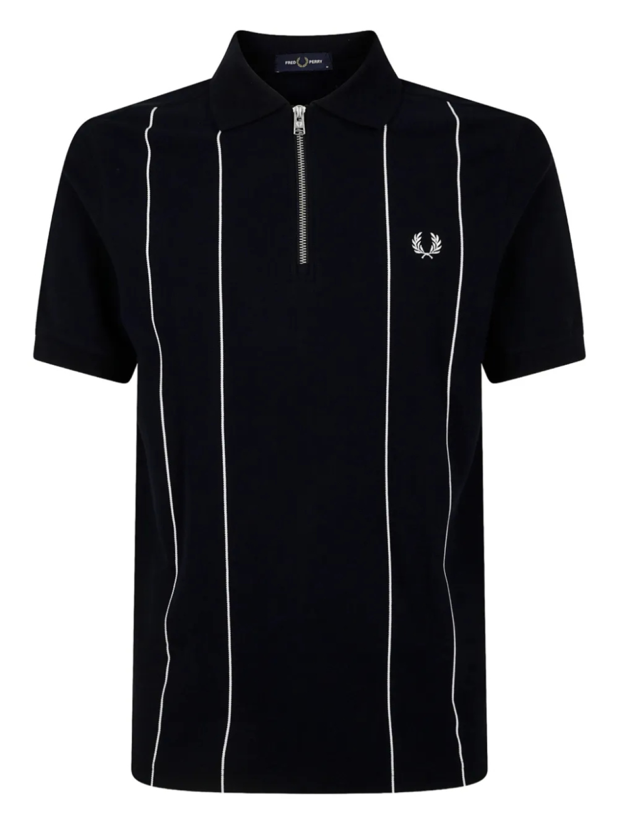 

Рубашка-поло с полосатым принтом Fred Perry, синий