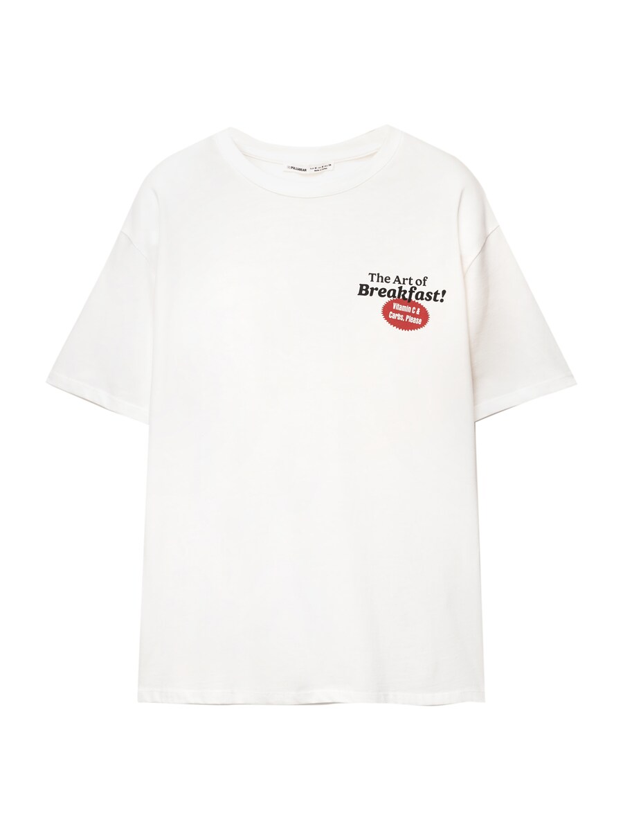 

Футболка Pull&Bear Pull&Bear , White