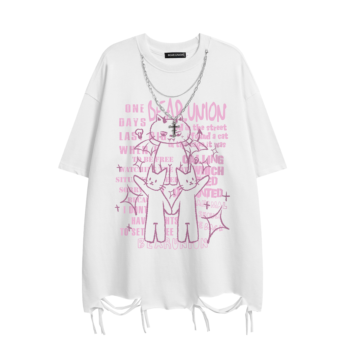 

Футболка Unisex BEAR UNION, белая