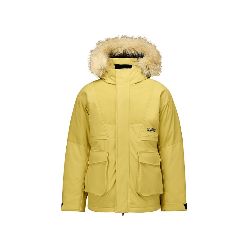 

Skechers Утепленная куртка унисекс Загадочный желтый, Mysterious Yellow/01UM