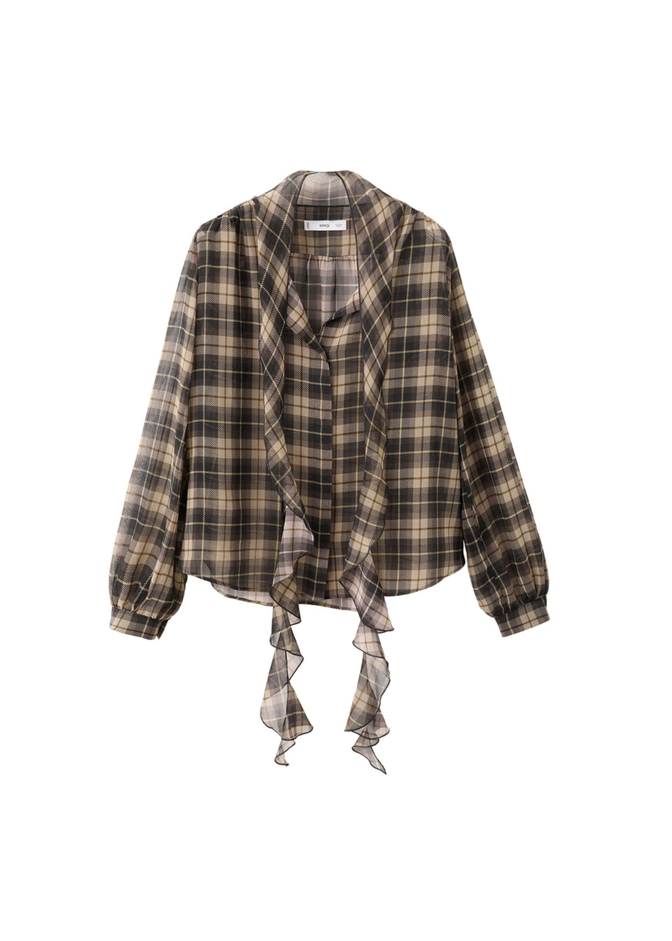 

MANGO Блузка 'Scott' в черном цвете