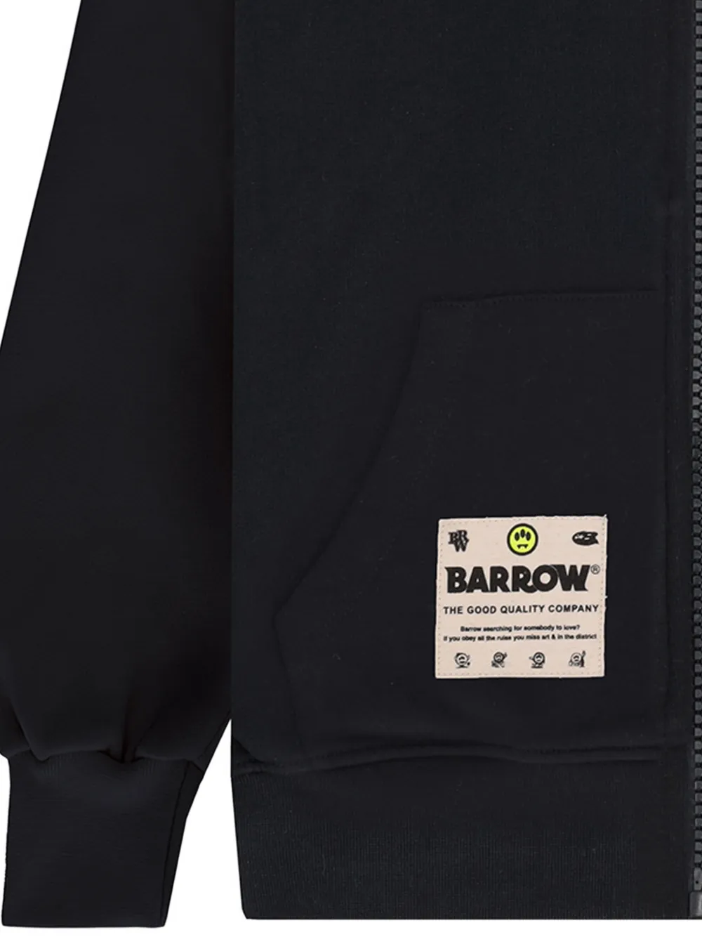Толстовка на молнии Barrow Kids, черный — фото 3