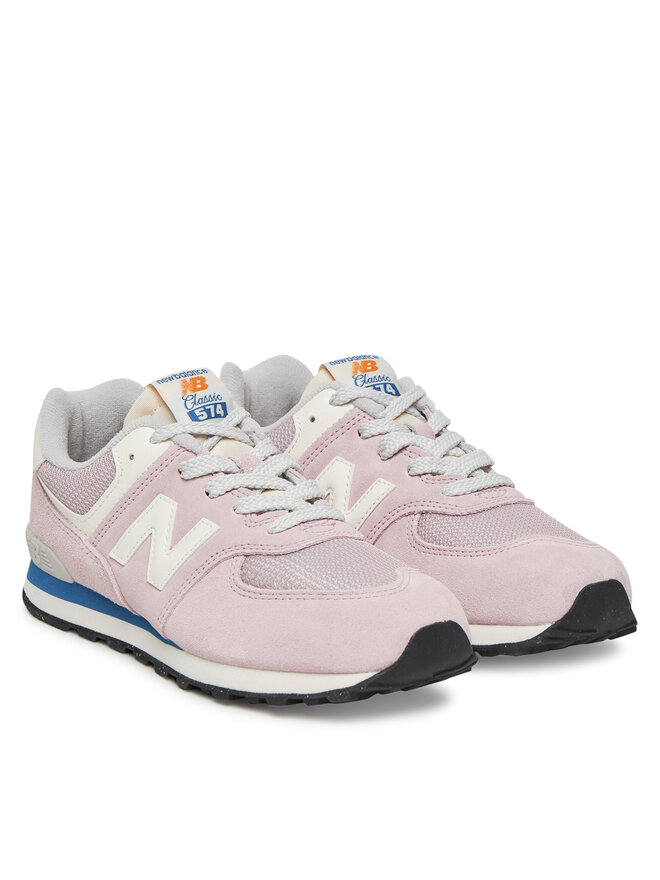 Кроссовки GC574VPK New Balance, розовый — фото 2