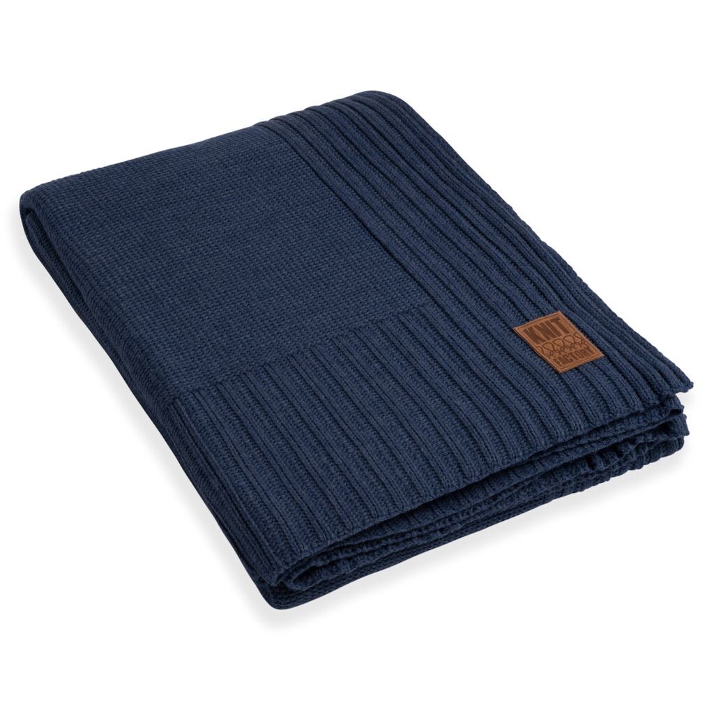 

Knit Factory Uni Plaid XL - Джинсы - 195x225 см, синий