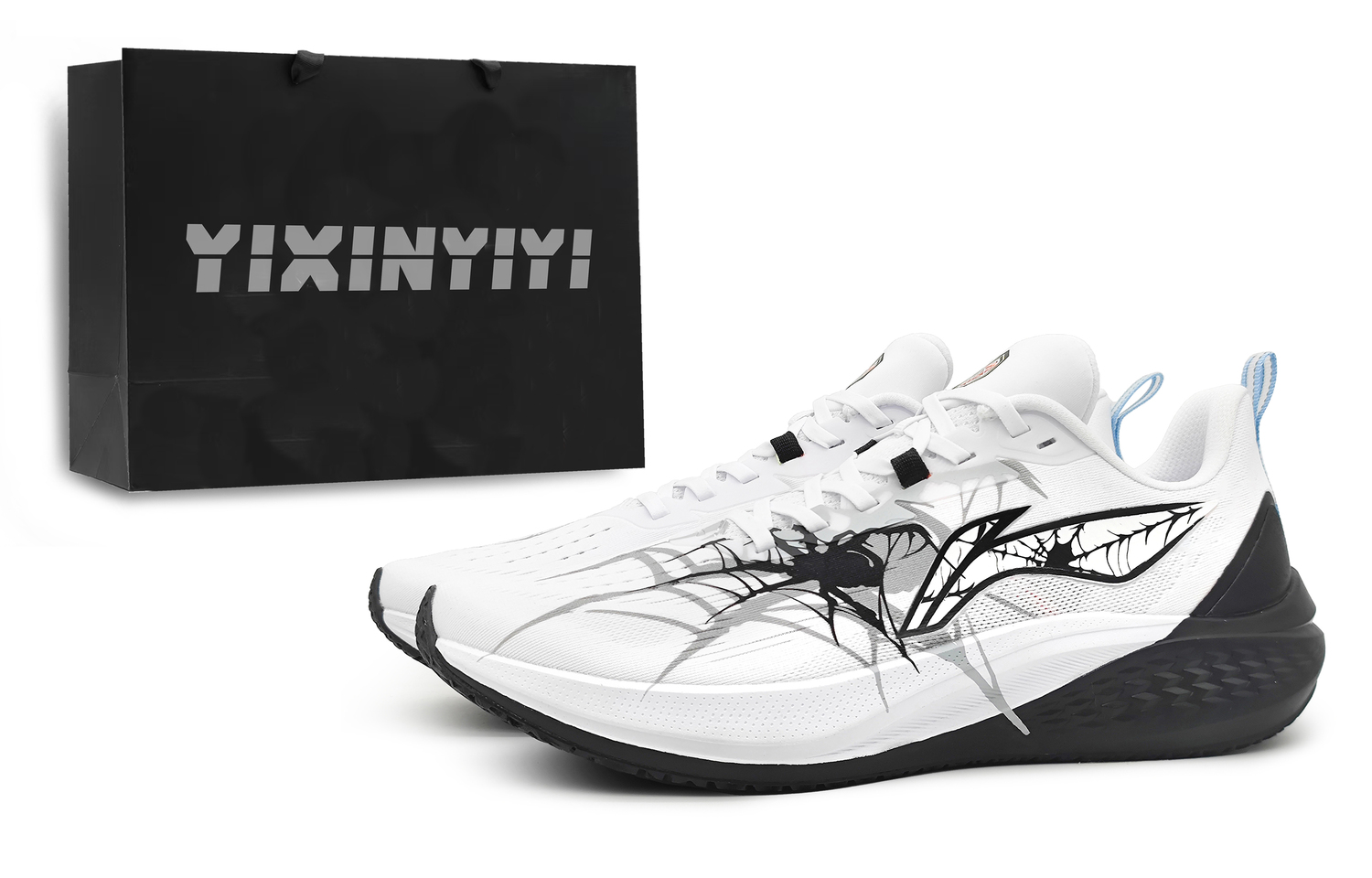 

Лининг Red Hare 7 Амортизирующие противоскользящие износостойкие низкие кроссовки мужские черно-белые