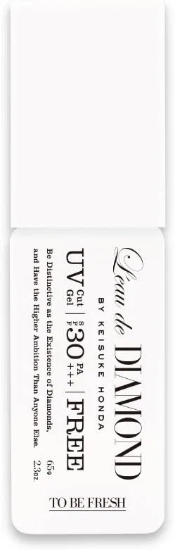 Солнцезащитный гель Road Diamond By Keisuke Honda Fragrance UV Protection Gel (To Be Fresh), 65 г L'Eau De Diamond — фото 2