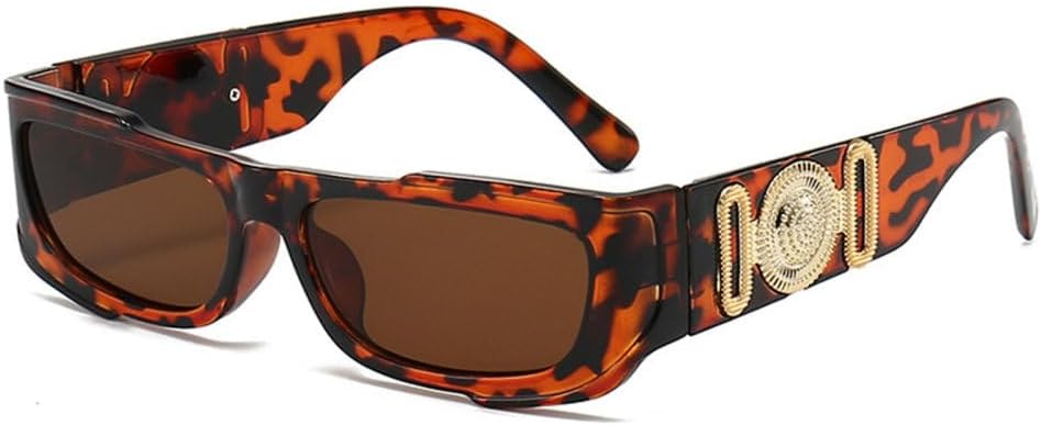 

Модные женские солнцезащитные очки в маленькой квадратной оправе, женские очки для активного отдыха в стиле хип-хоп, модные очки с защитой от ультрафиолета UV400 MTZJH, C10