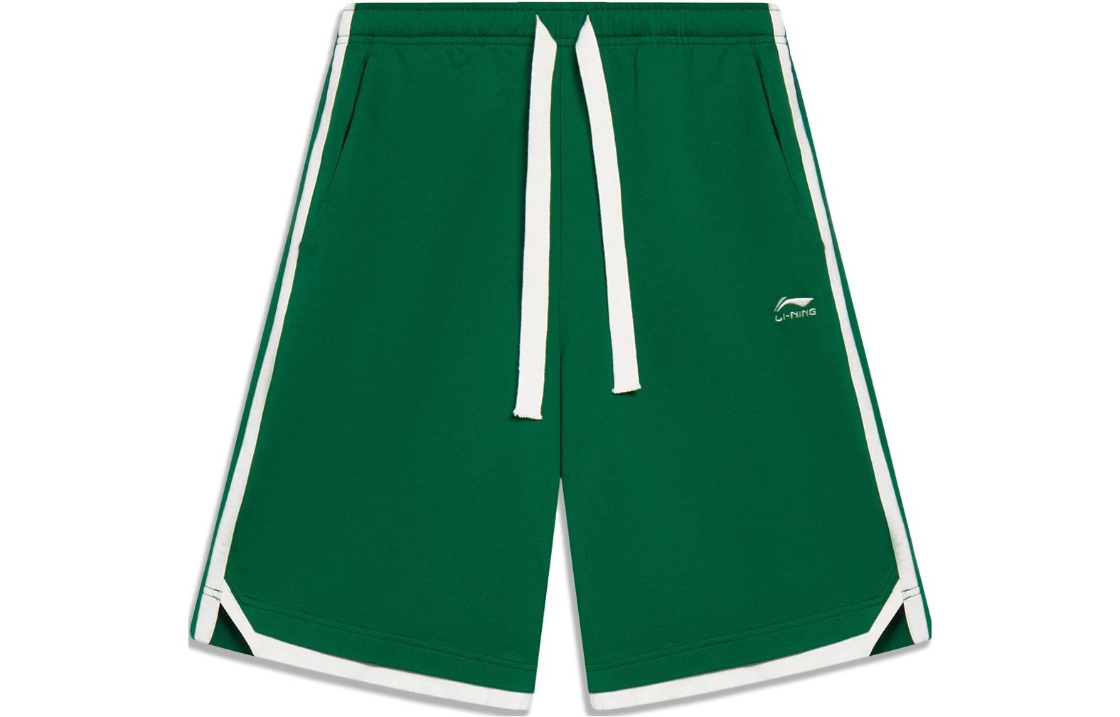 

Спортивная жизнь Коллекция Повседневные шорты мужские Прохладный сосновый зеленый LINING