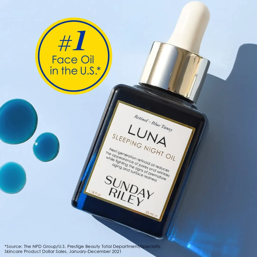 Масло для лица Sunday Riley Luna Retinol Sleeping Anti Aging Night Face Oil 34,9 мл (1 шт.) — фото 2