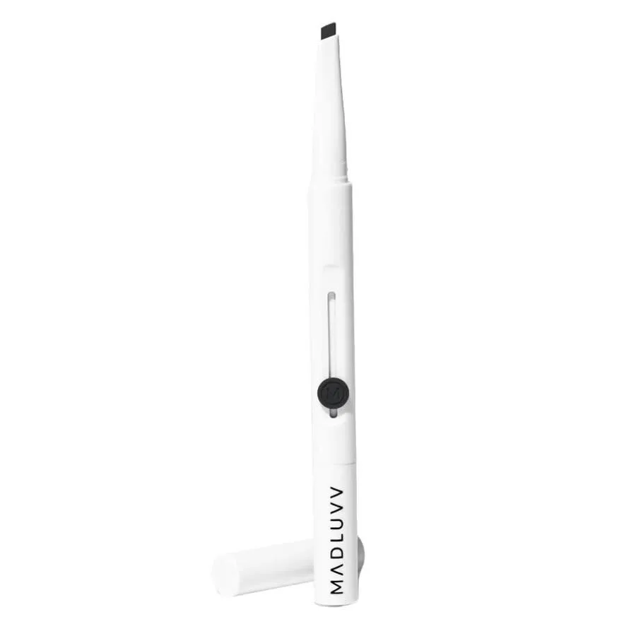 Карандаш для бровей Madluvv Ladies Exacto 0,004 унции Почти черный макияж 850039252402