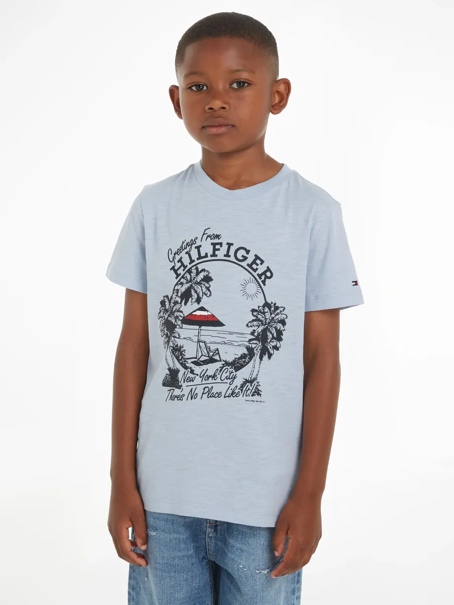 

Футболка Tommy Hilfiger "GREETINGS FROM TEE S/S", малыш до 2 лет, синий