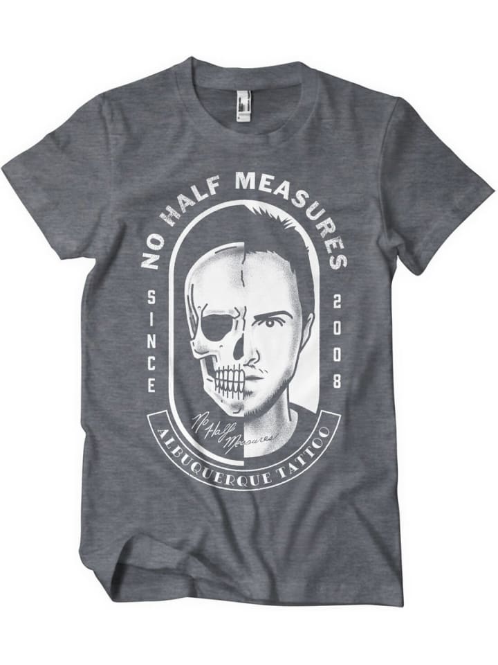 

Футболка No Half Measures T-Shirt Breaking Bad, серый