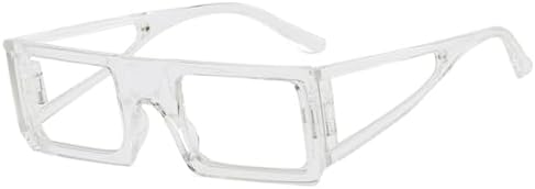 

Солнцезащитные очки прямоугольной формы 2027 года для женщин и мужчин, с поликарбонатными линзами, винтажной оправой, для вечеринок и пляжа, защита от ультрафиолета UV400 MTZJH, C10