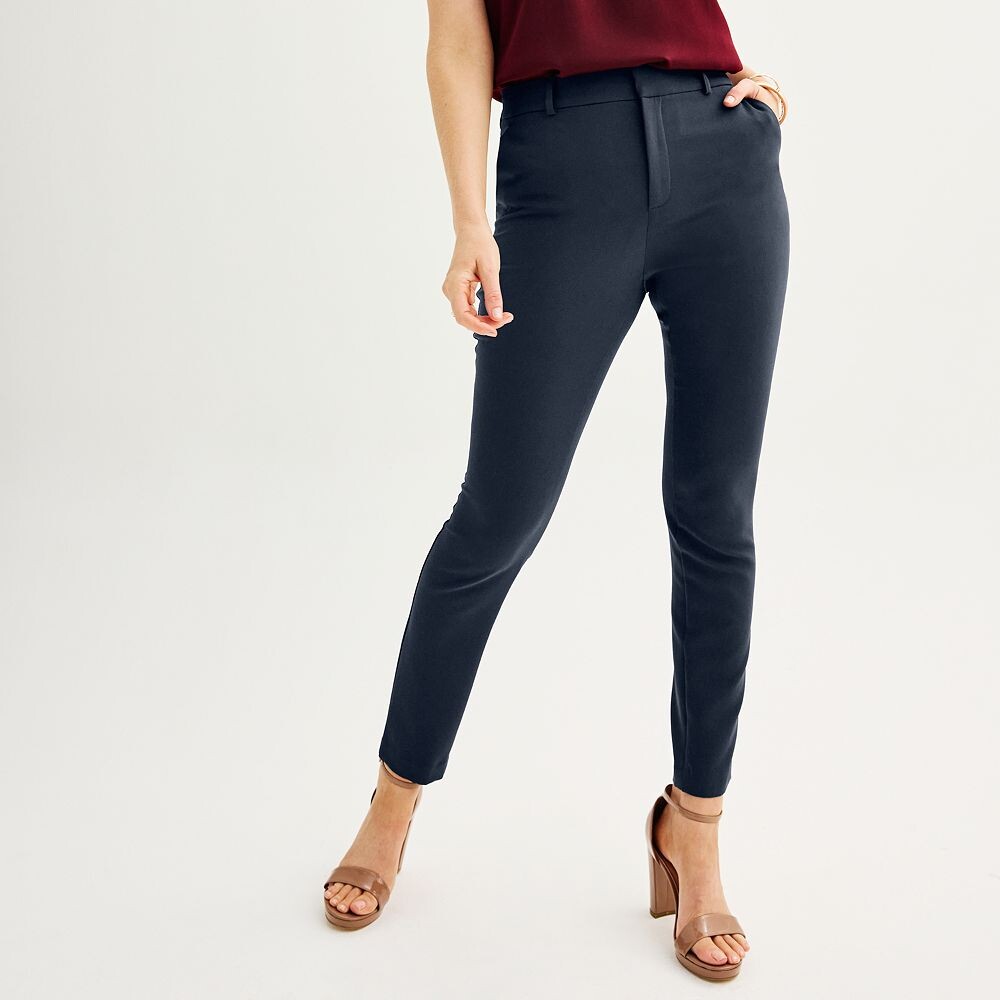 

Женские узкие брюки Nine West Magic Waist, цвет Sky Captain