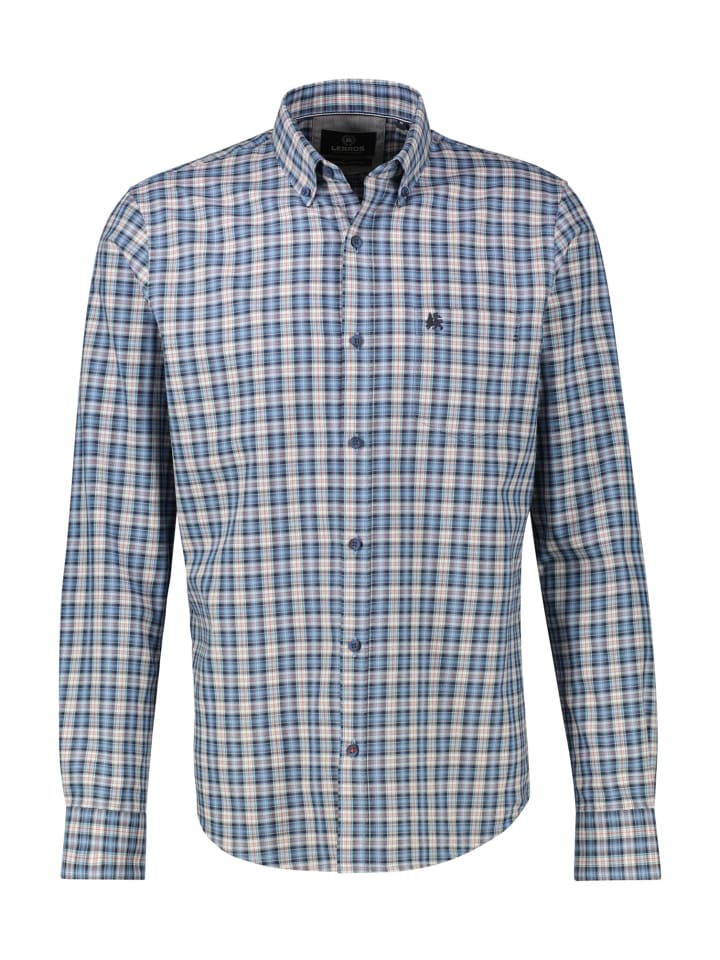 

Рубашка синего цвета Lerros