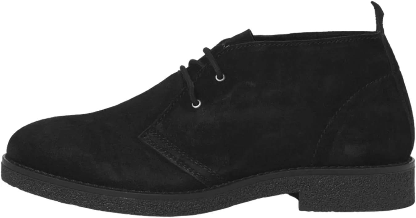 Мужские замшевые ботинки Jfwhelsinki Desert Boot от Jack & Jones, Black