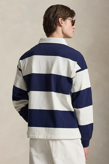 Олимпийка мужская из хлопка Polo Ralph Lauren, синий — фото 2