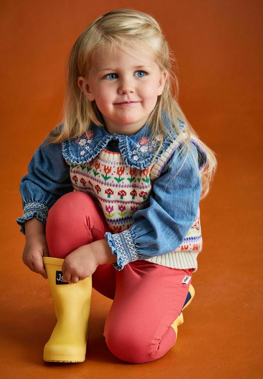 

Джемпер JoJo Maman Bébé REGULAR FIT-WOODLAND FAIR ISLE, Cream/Beige