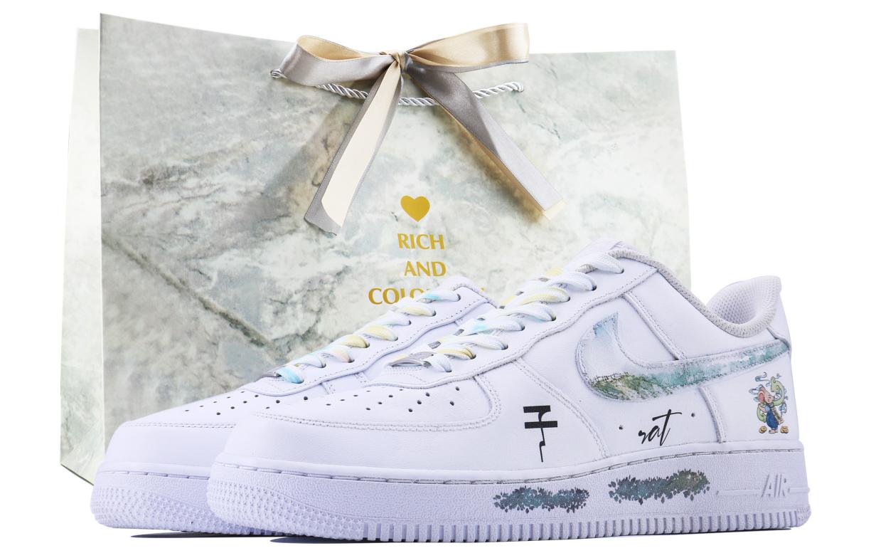 

Кроссовки Nike Air Force 1 Skateboard Shoes Women's Low-Top White, Белый, Кроссовки Nike Air Force 1 Skateboard Shoes Women's Low-Top White