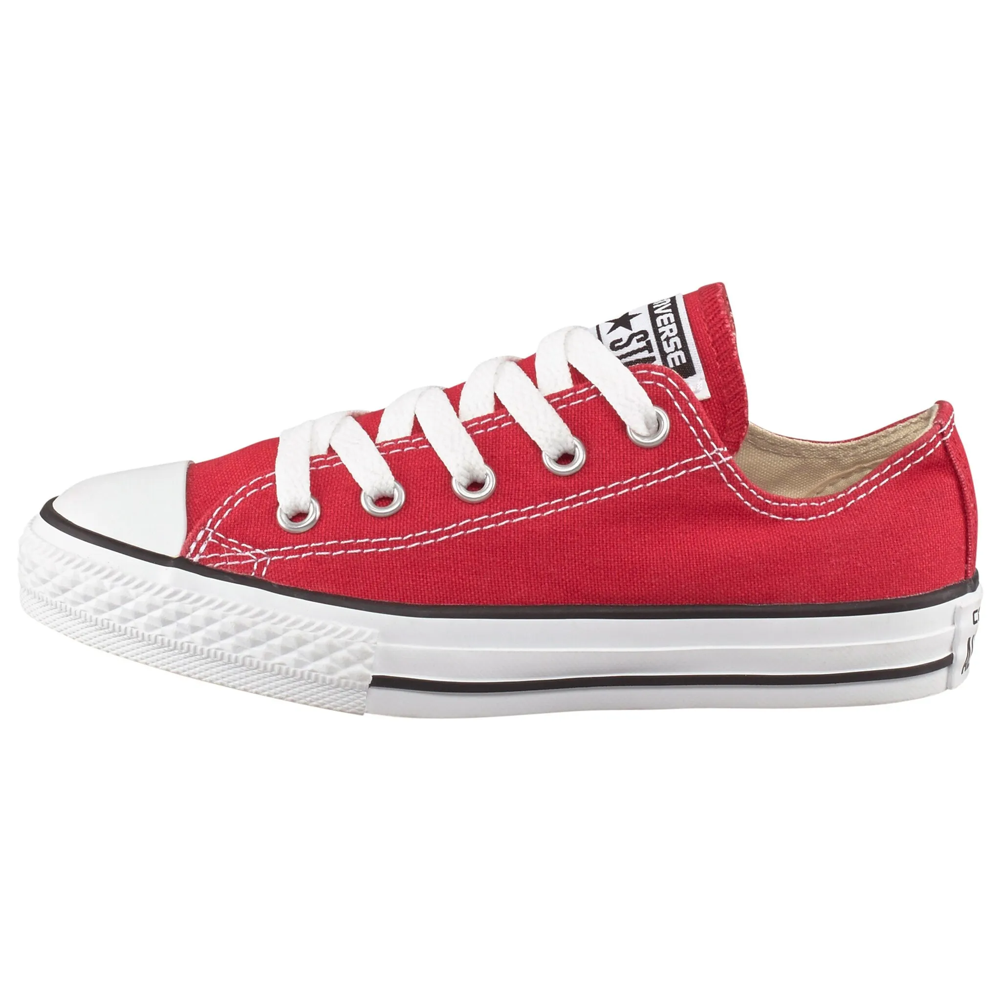 Кроссовки Converse "Chuck Taylor All Star Ox", детские, красный — фото 2