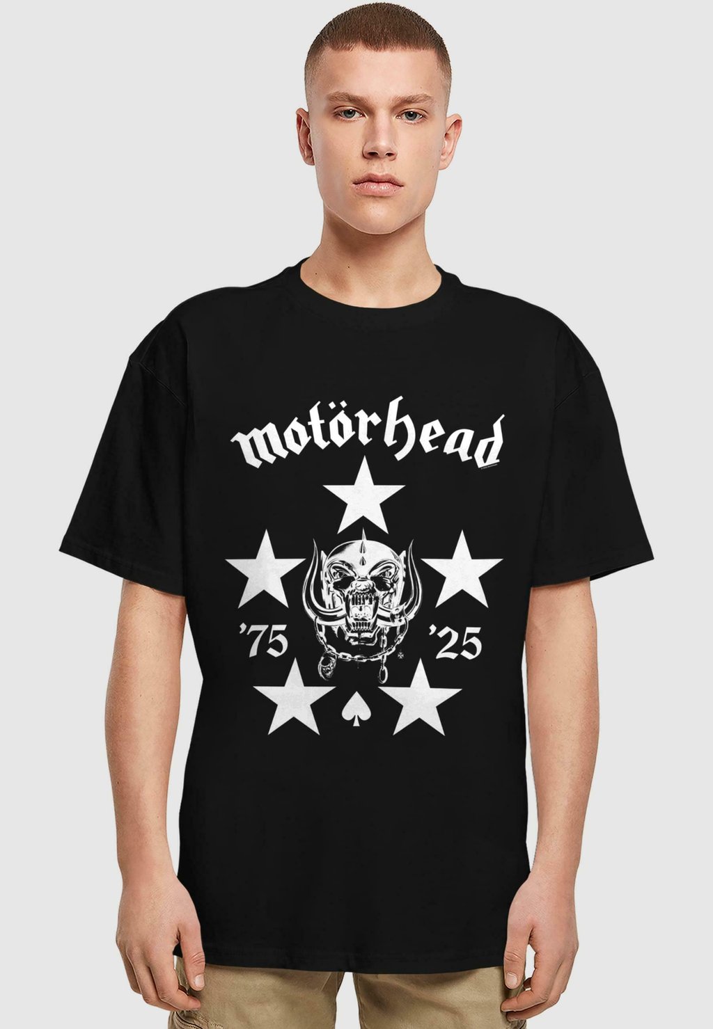 

Футболка с принтом MOTORHEAD - 50 YEARS BMG LOGO HEAVY TEE Merchcode, черный