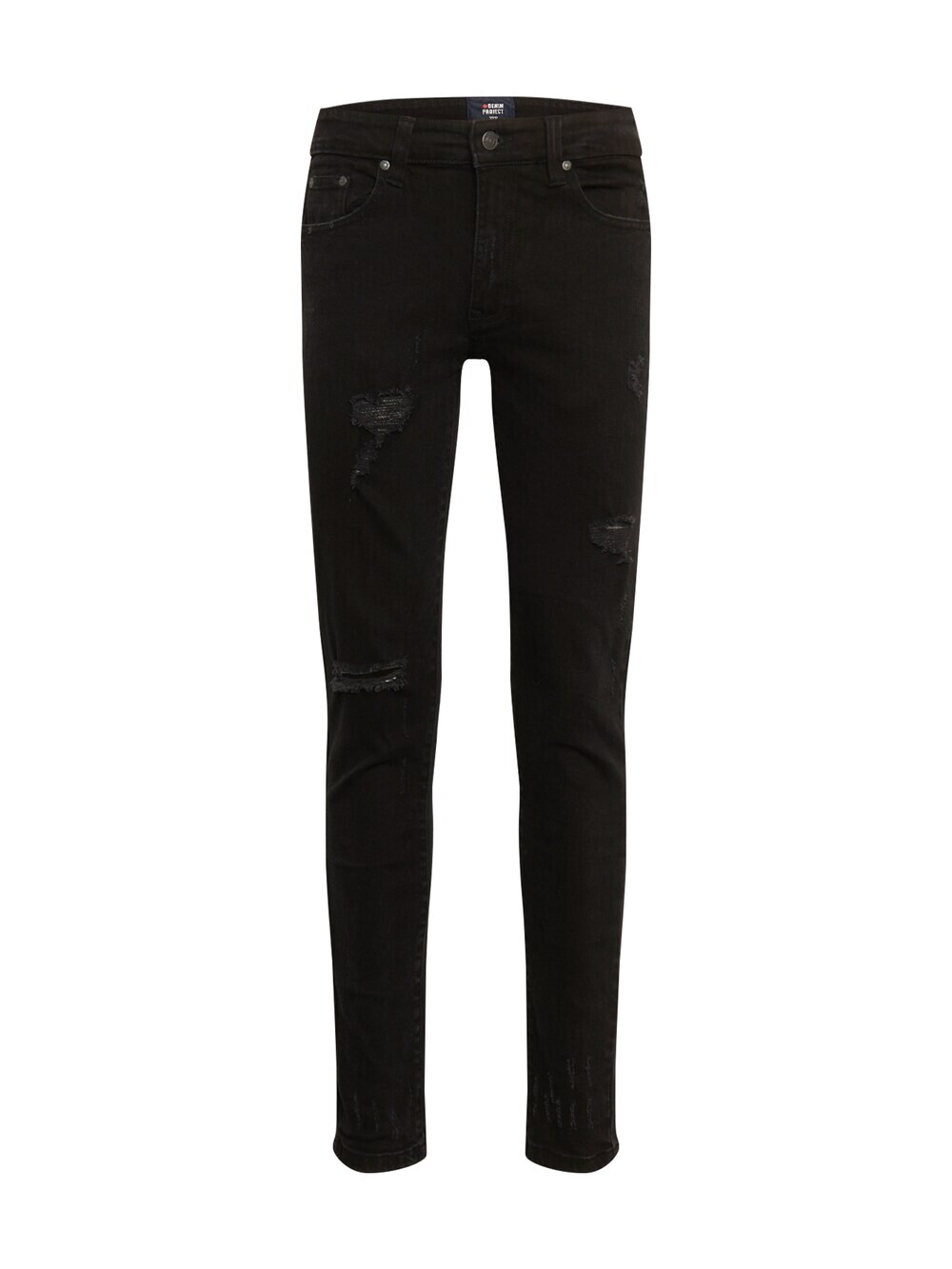 

Джинсы узкого кроя Denim Project MR. RED, черный