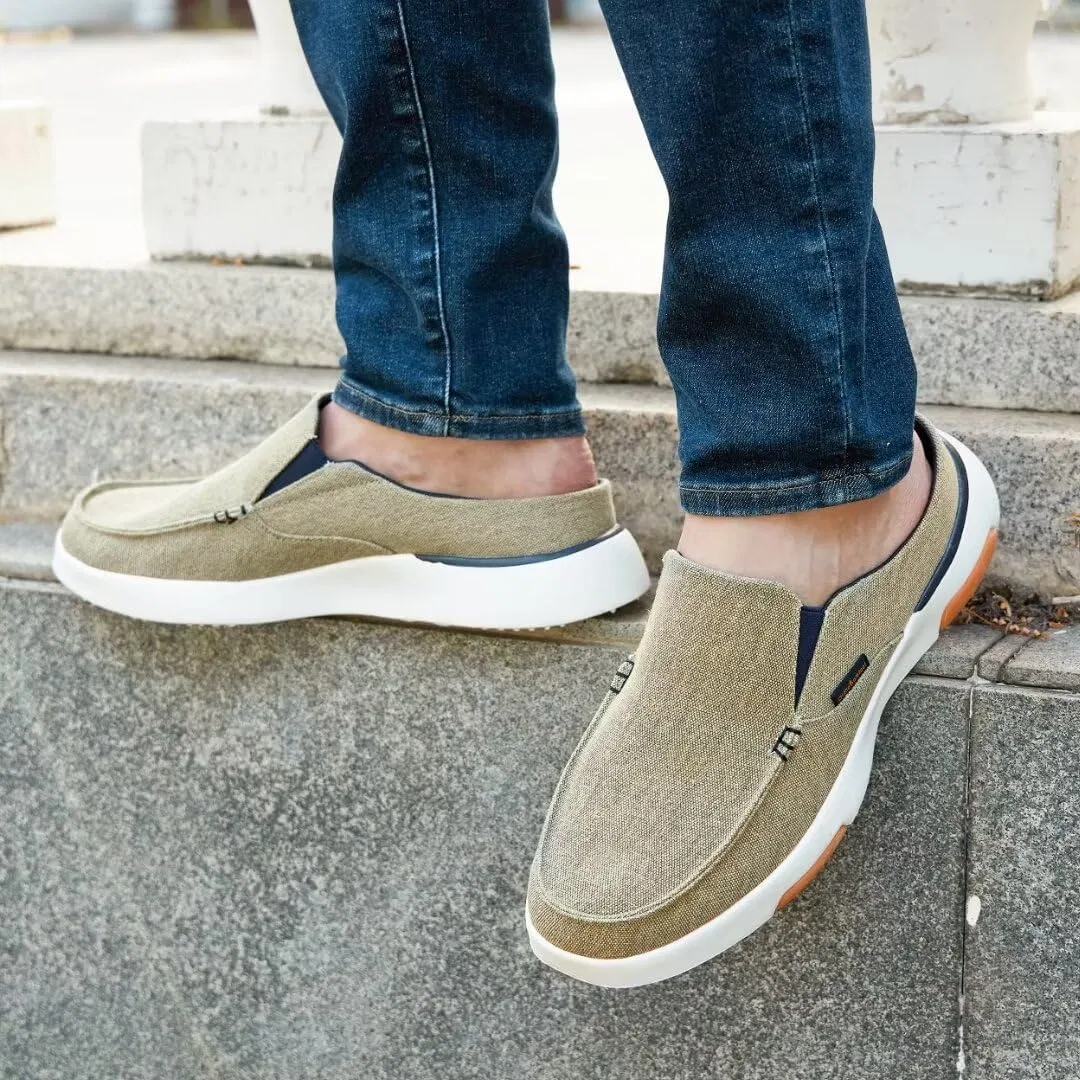 Лоферы ортопедические OrthoComfoot Khaki — фото 2