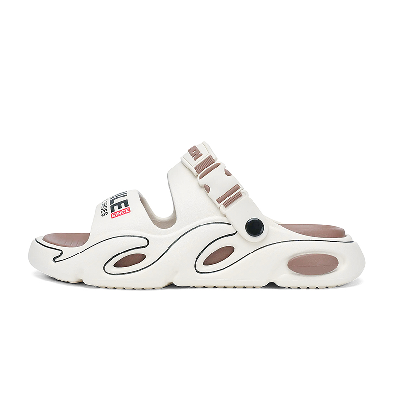 

NANJIREN Пляжные сандалии мужские бежево-коричневые, цвет Beige Brown