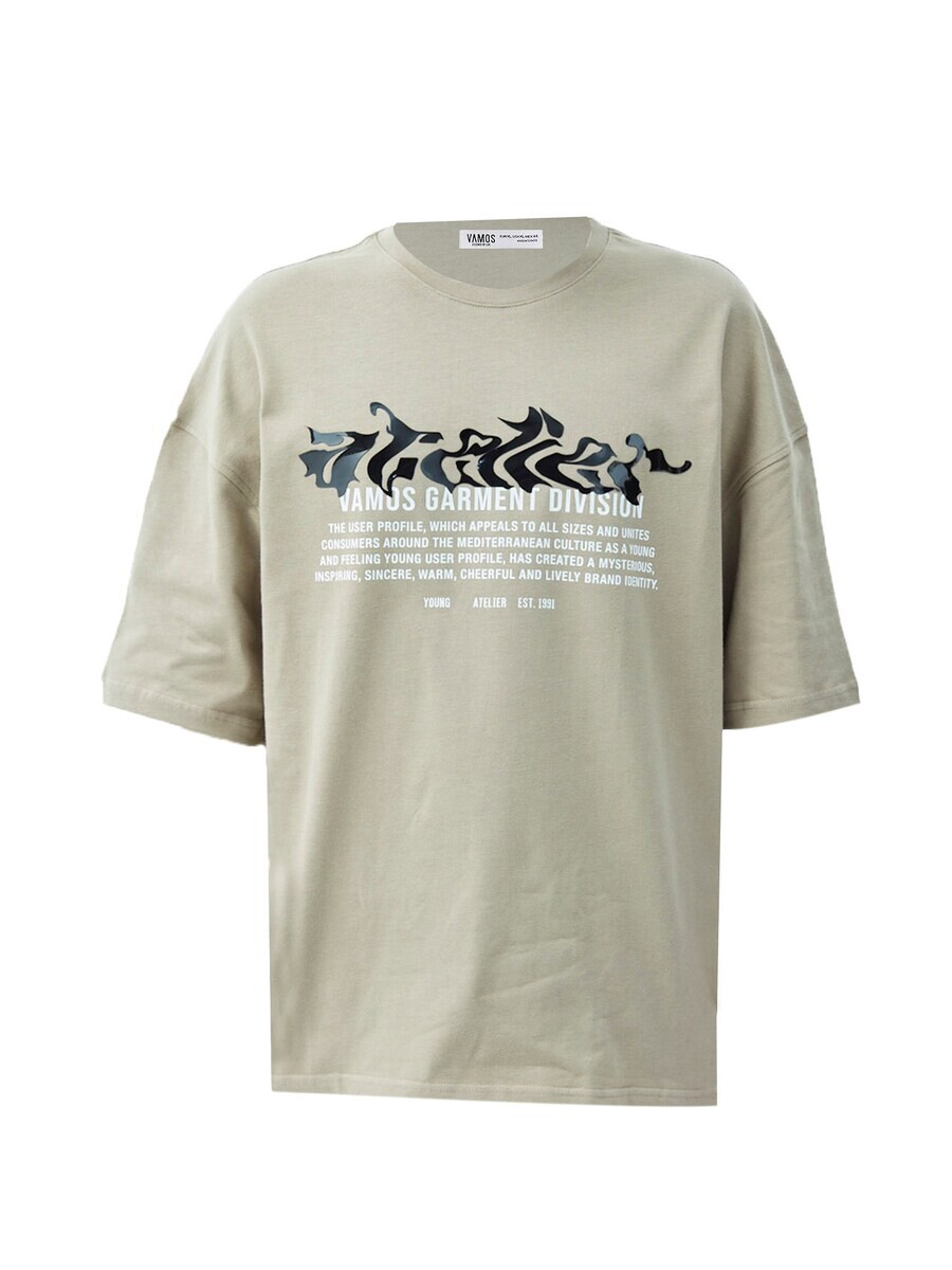 

Классическая футболка VAMOS CLO Shirt, бежевый