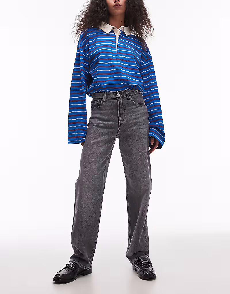 

Узкие прямые джинсы Tommy Jeans Layla черного цвета