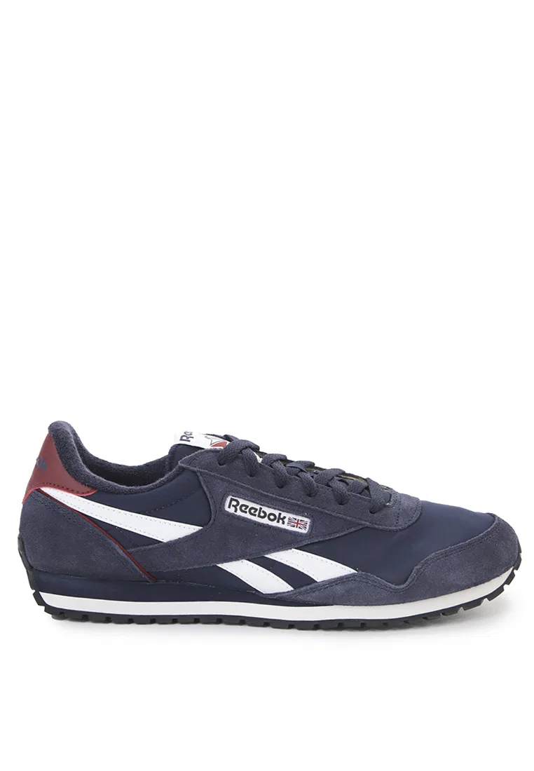 Кроссовки мужские спортивные, модель Classic Az Reebok, темно-синий/бордовый