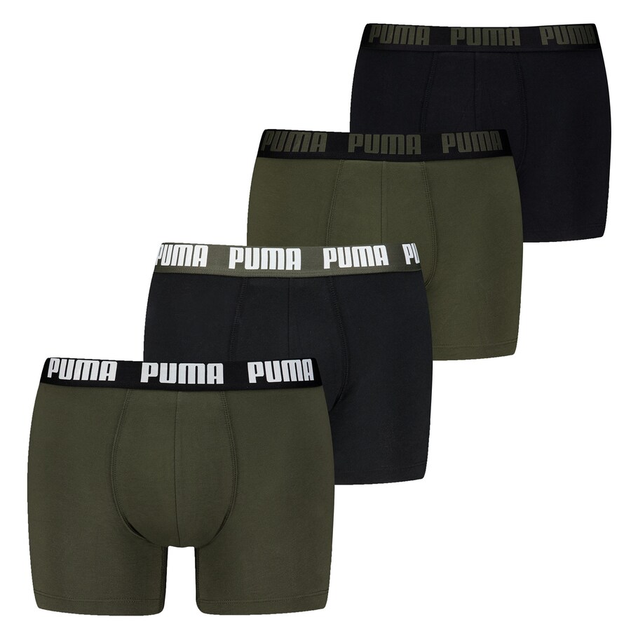 

Боксерские шорты PUMA, цвет Dark green/Black