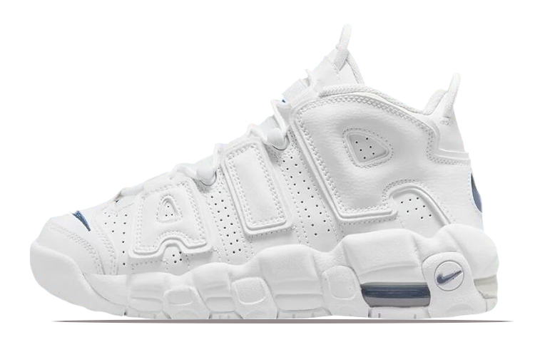 

Nike Air More Uptempo White Midnight Navy (GS)