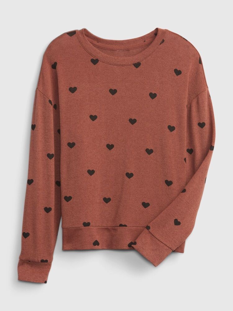 

Детская футболка Gap, коричневый